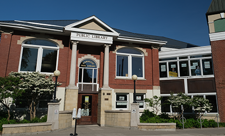 Image of building known as the Port Hope Public Library